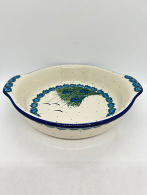 141 Baker ~ Round w/ Handles ~ 8 inch ~ 2127X ~ T3!