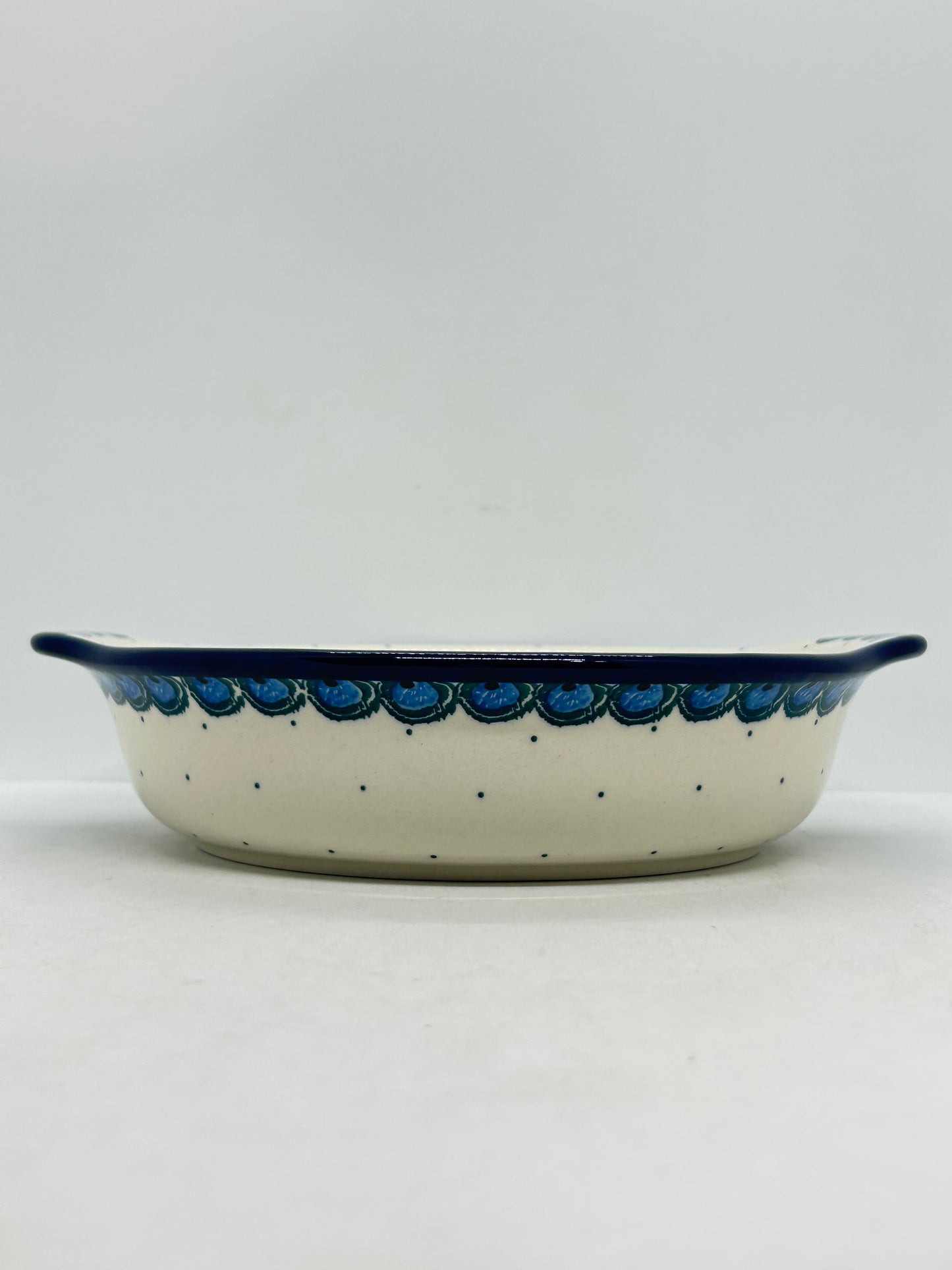 141 Baker ~ Round w/ Handles ~ 8 inch ~ 2127X ~ T3!