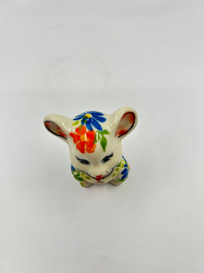 Cute Mouse - Red Heart - A1