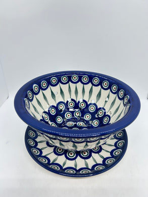 Berry Bowl w/ Saucer ~ 8W ~ 0054X - T3!