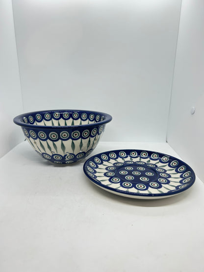 Berry Bowl w/ Saucer ~ 8W ~ 0054X - T3!