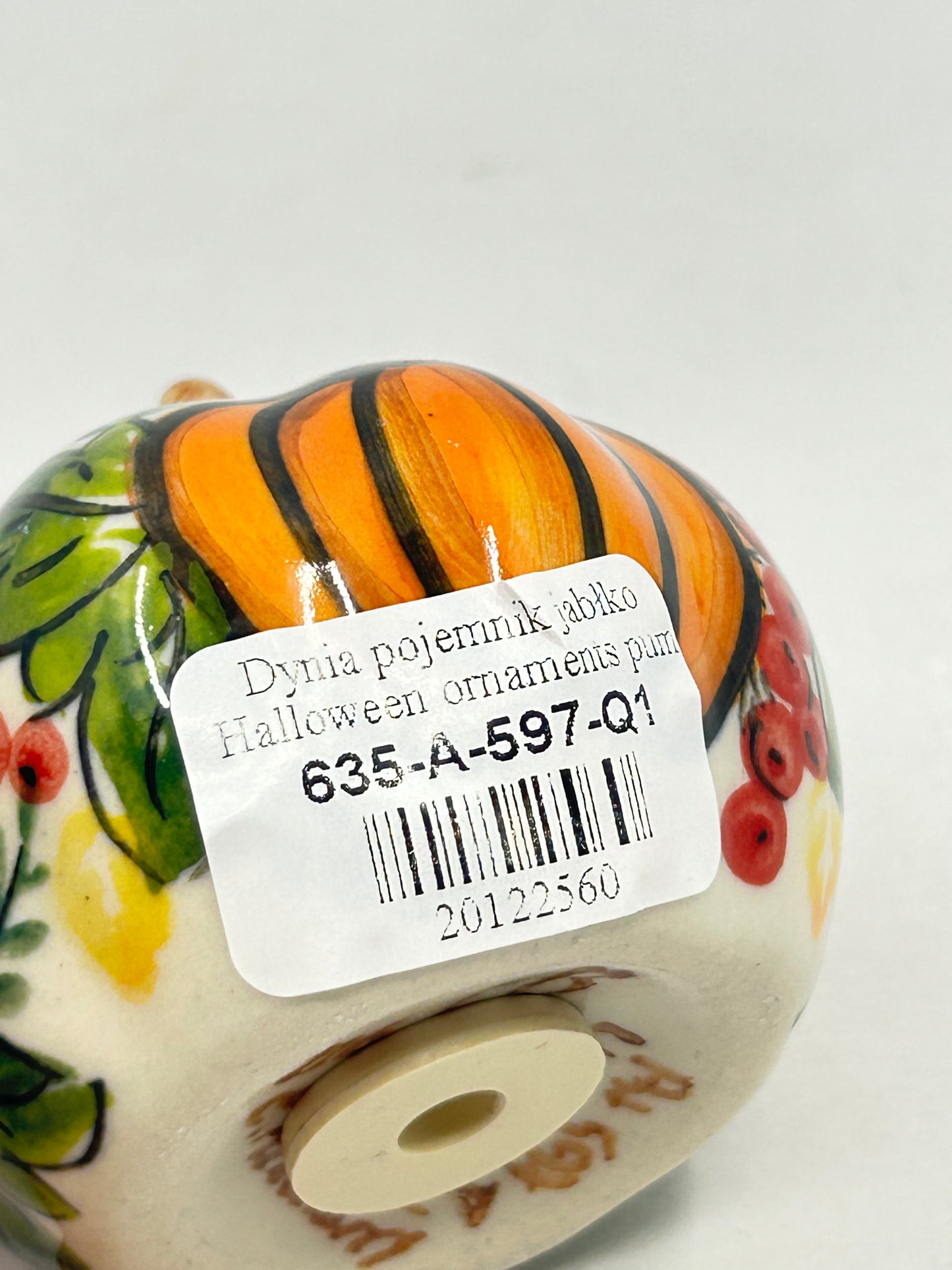 Pumpkin Salt and Pepper Shaker - A-597