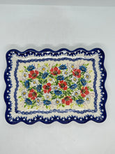 Load image into Gallery viewer, Appetizer Platter - White Daisies - A2