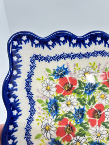 Appetizer Platter - White Daisies - A2