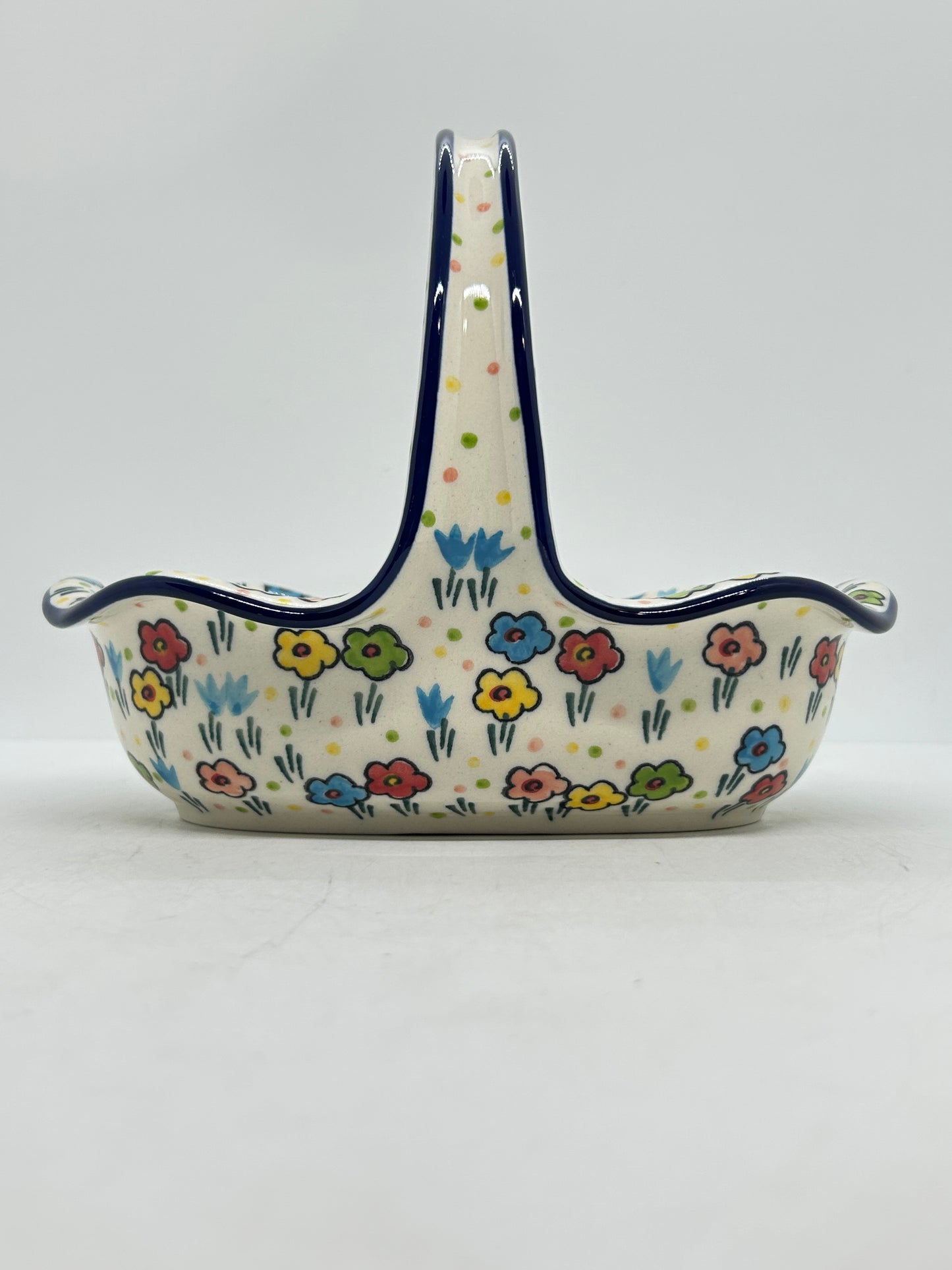 Basket with Handle ~ U4884 ~ U3!