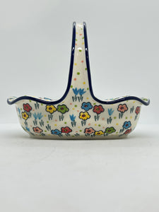 Basket with Handle ~ U4884 ~ U3!