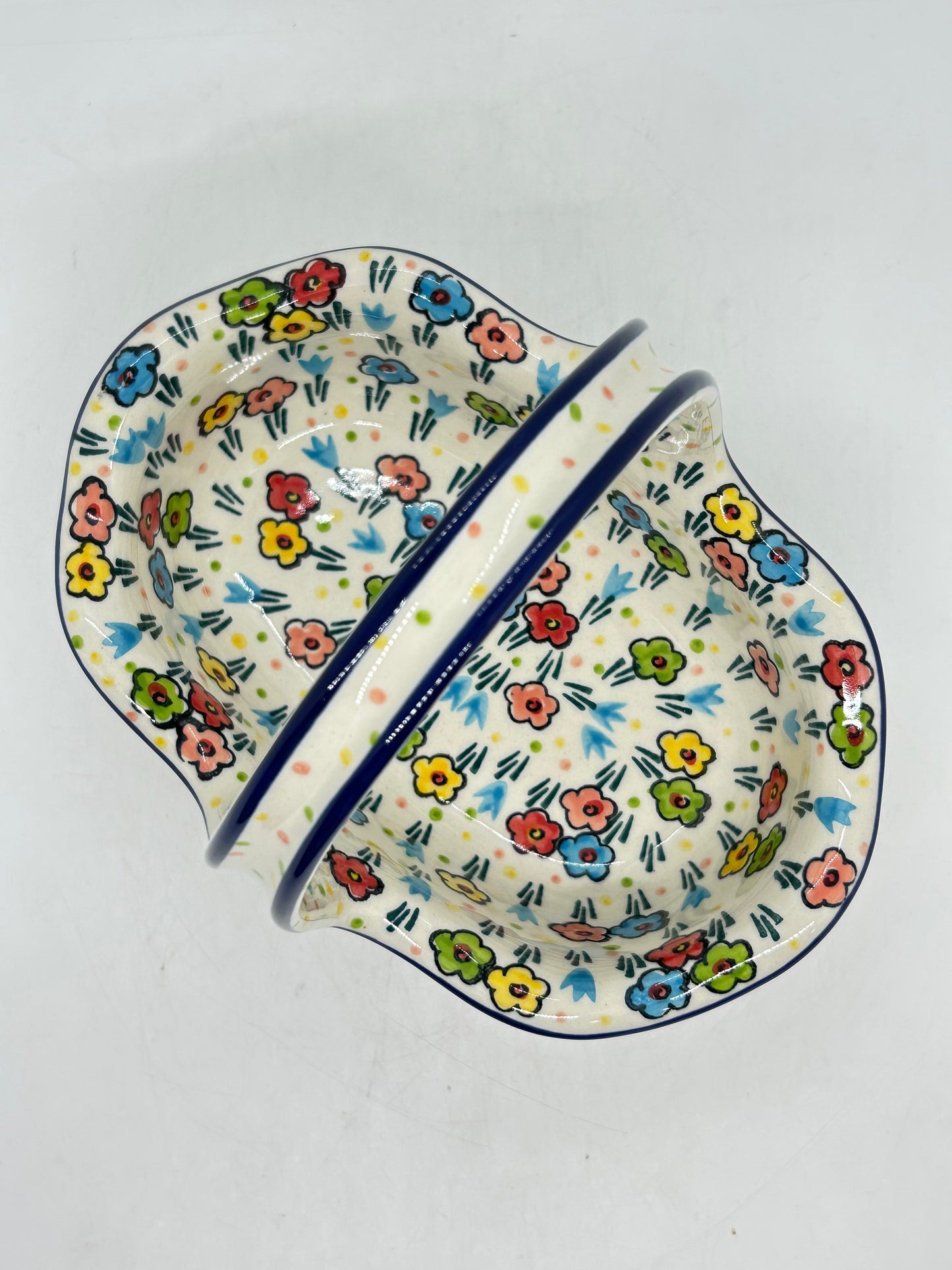 Basket with Handle ~ U4884 ~ U3!