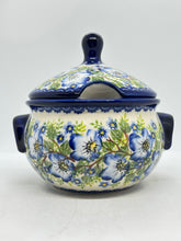 Load image into Gallery viewer, Tureen w/Notched Hole ~ Blue Floral - A2