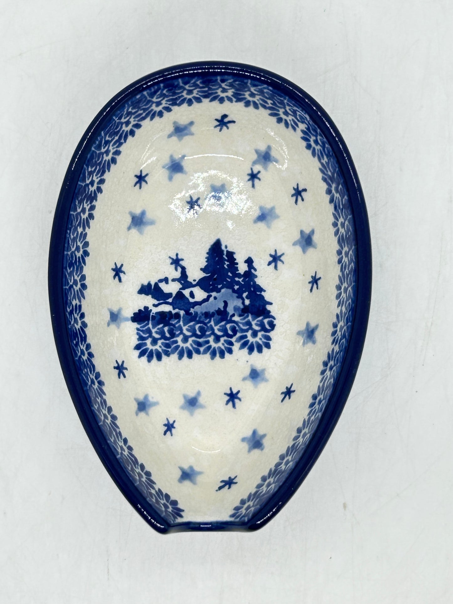 381 ~ Spoon Rest ~ 3.25"W x 5"L ~ 2329X ~ T3!