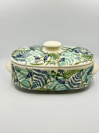 Oval Covered Baker ~ GZ39