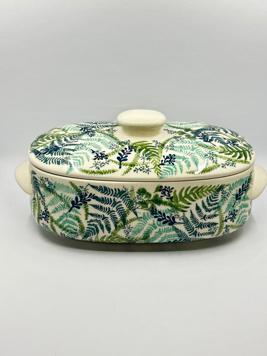 Oval Covered Baker ~ GZ39