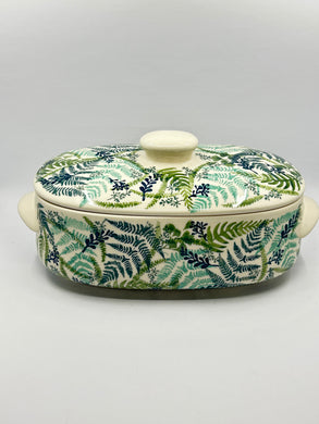 Oval Covered Baker ~ GZ39