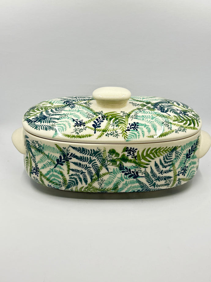 Oval Covered Baker ~ GZ39