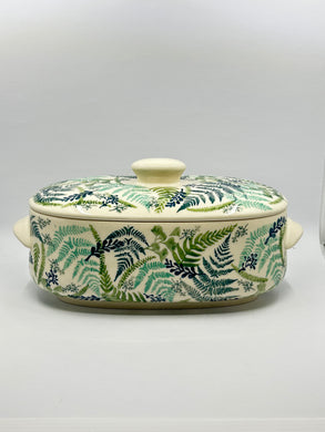 Second Quality Oval Covered Baker ~ GZ39