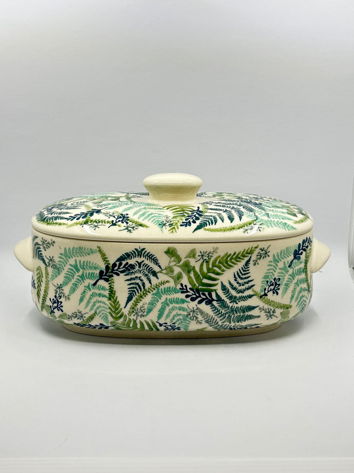 Second Quality Oval Covered Baker ~ GZ39