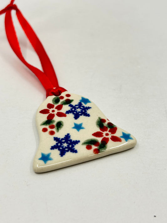 Flat Bell Ornament - U-734