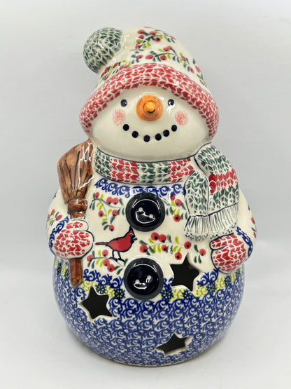 Snowman With a Broomstick - C-324