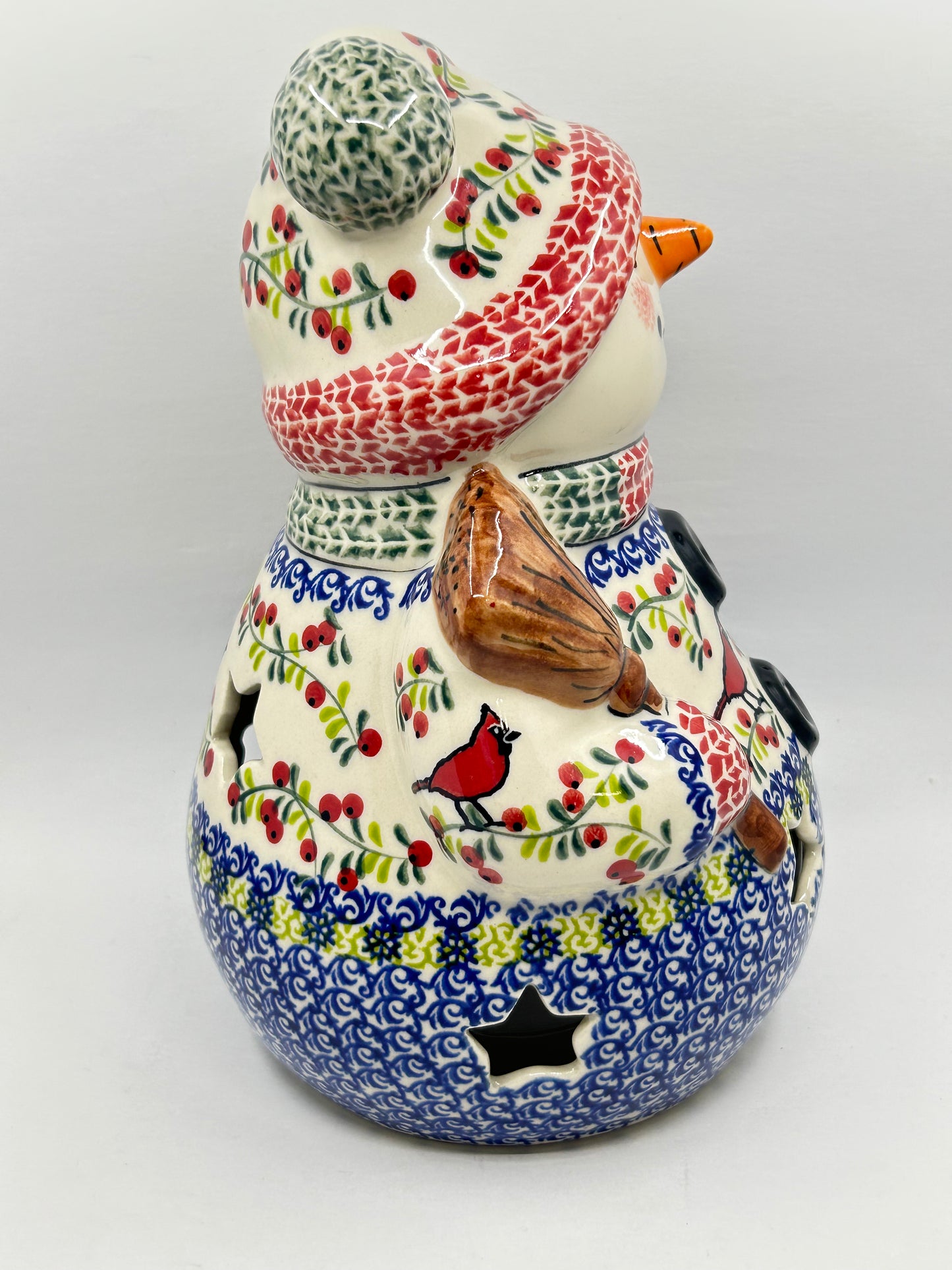 Snowman With a Broomstick - C-324