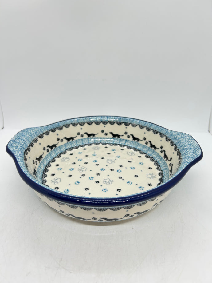 141 Baker ~ Round w/ Handles ~ 8 inch ~ 2152X - T1!