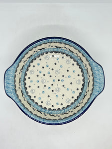 141 Baker ~ Round w/ Handles ~ 8 inch ~ 2152X - T1!