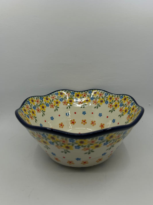 Bowl ~ Wavy Edge ~ Small ~ 8 inch ~ 2225X ~ T3*