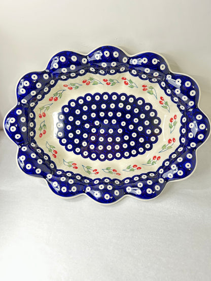 Wavy Edged Platter - 70WI