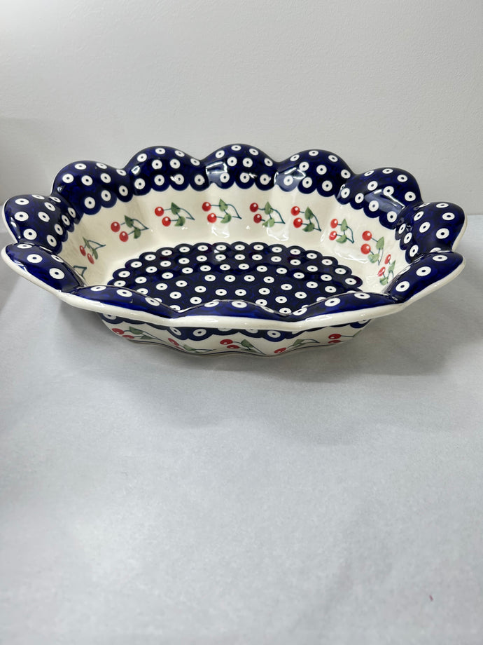 Second Quality Wavy Edged Platter - 70WI