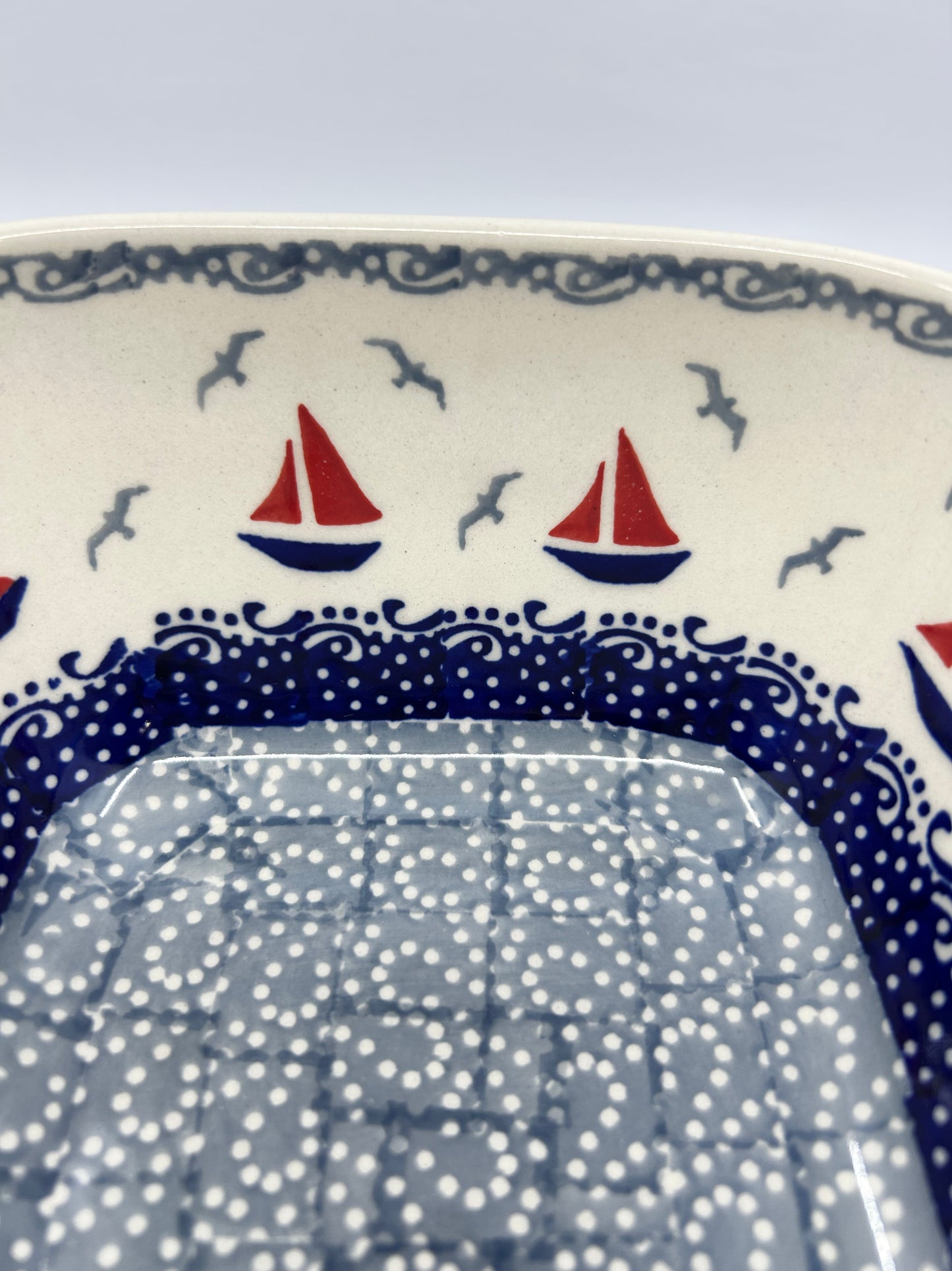 Second Quality Square Bowl ~ DPML