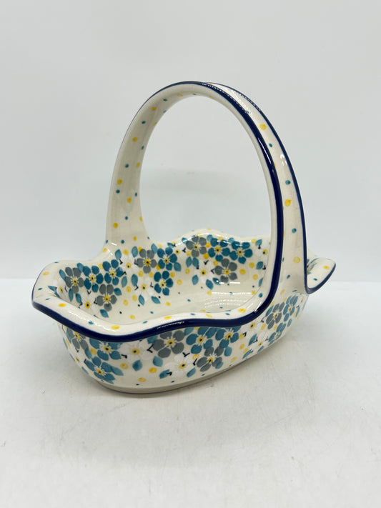 A21 ~ Basket with Handle ~ 2498X ~ T4!
