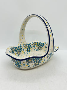 A21 ~ Basket with Handle ~ 2498X ~ T4!