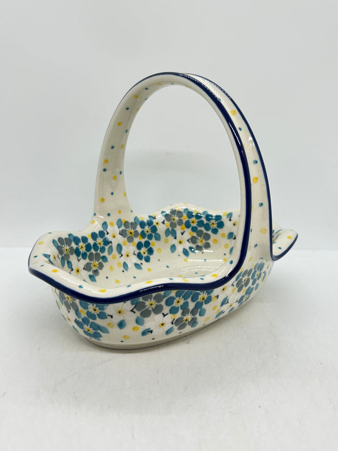 A21 ~ Basket with Handle ~ 2498X ~ T4!
