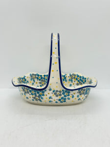 A21 ~ Basket with Handle ~ 2498X ~ T4!