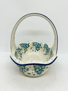 A21 ~ Basket with Handle ~ 2498X ~ T4!