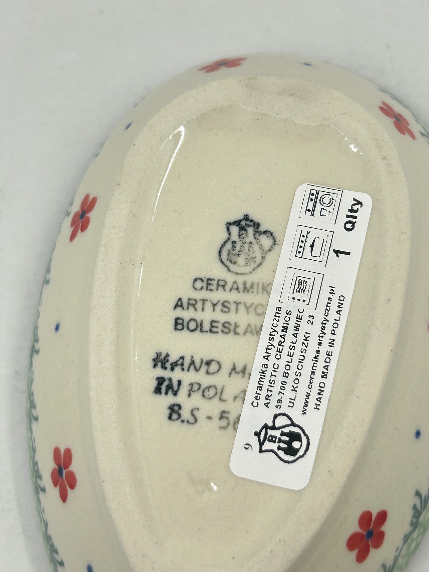 381 ~ Spoon Rest - 3.25"W x 5"L ~ 3447X - T3*