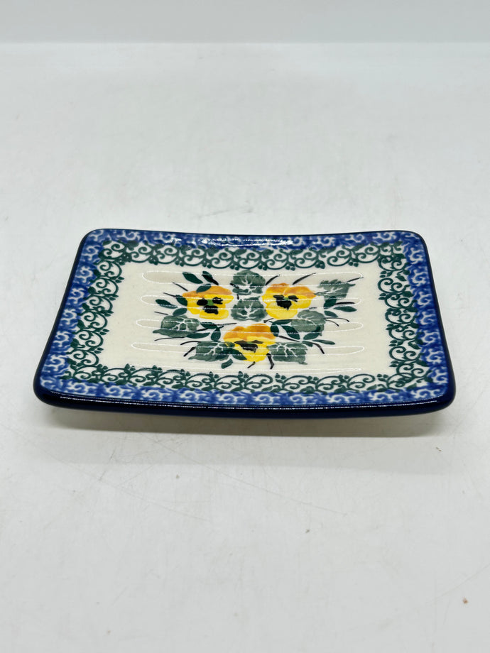 Soap Dish ~ 3.25 x 4.25 inch ~ 3299X ~ T4!