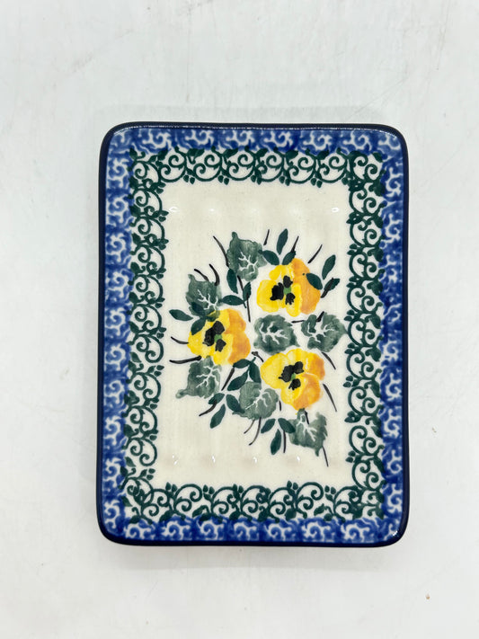 Soap Dish ~ 3.25 x 4.25 inch ~ 3299X ~ T4!
