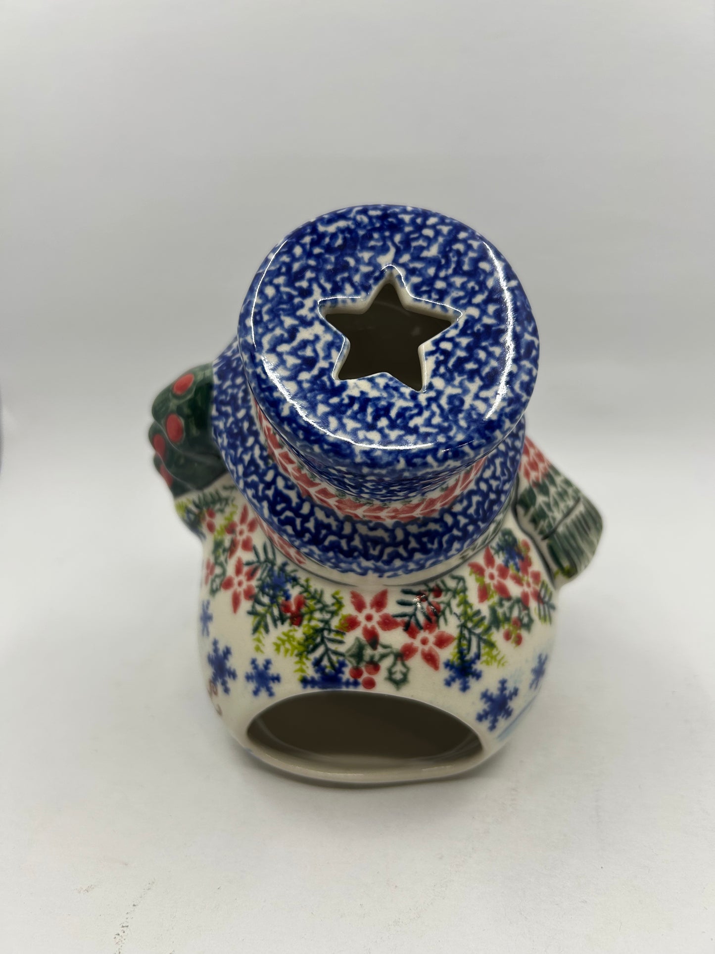 Snowman With Christmas Tree - U1-583