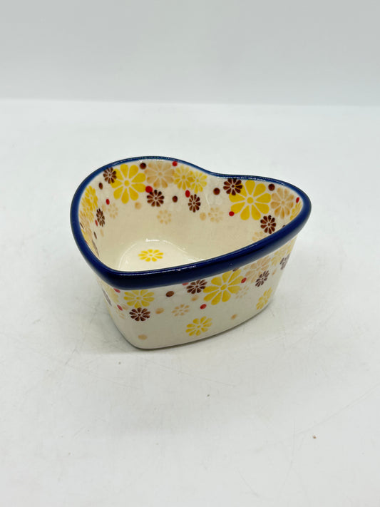 Heart Bowl ~ Ramekin ~ 3.75" ~ 2737X ~ T4!