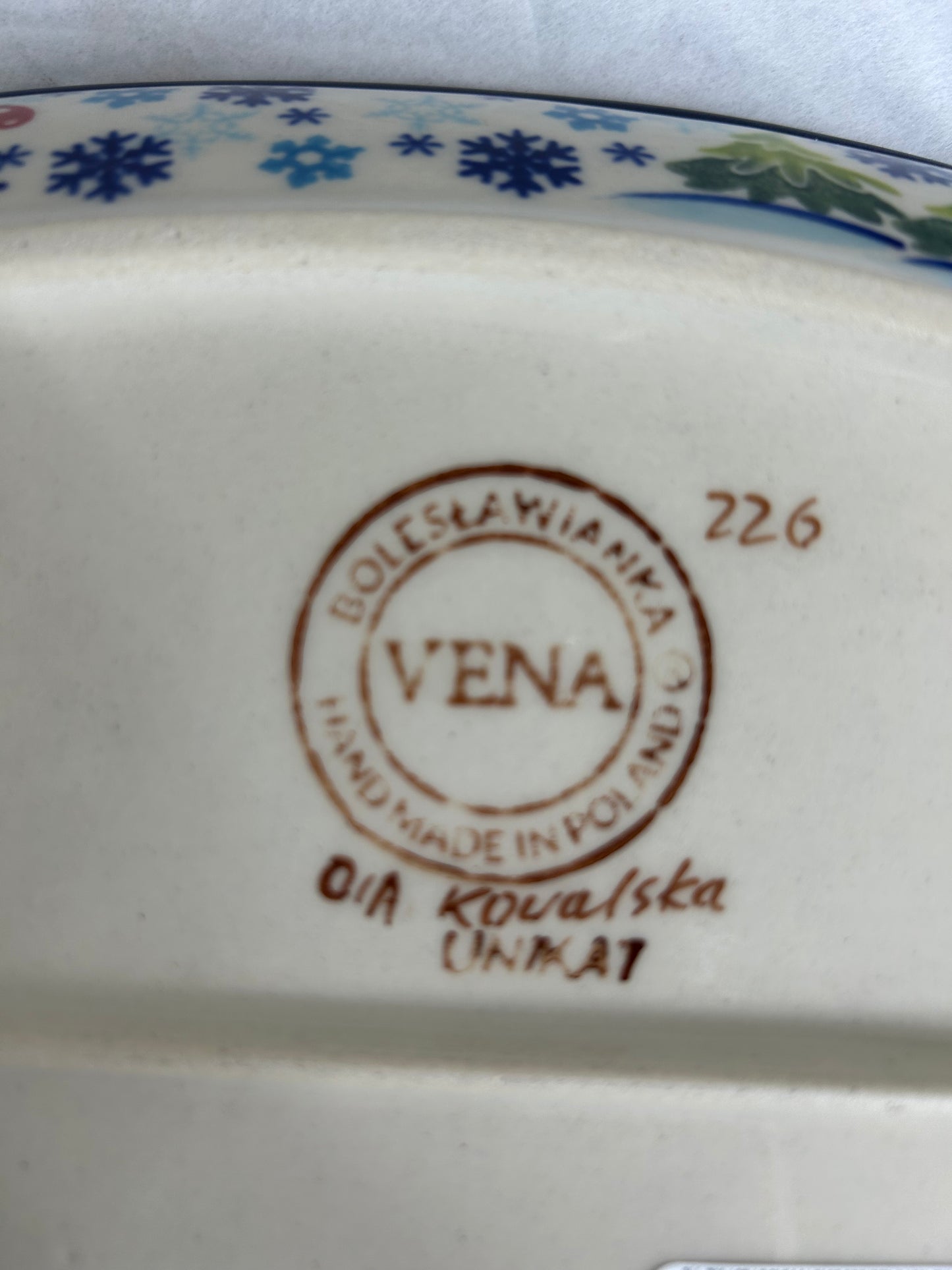 Oval Serving Platter - U1-757