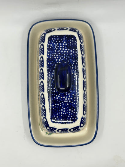 Pottery Missfit American Butter Dish  - Mixed Pattern Butter DIsh