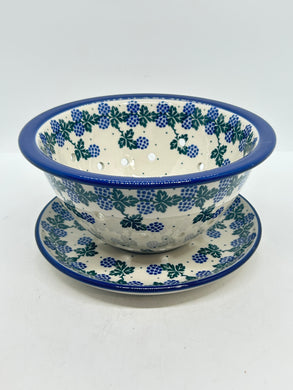 Berry Bowl w/ Saucer ~ 8W ~ 0850X- T1!