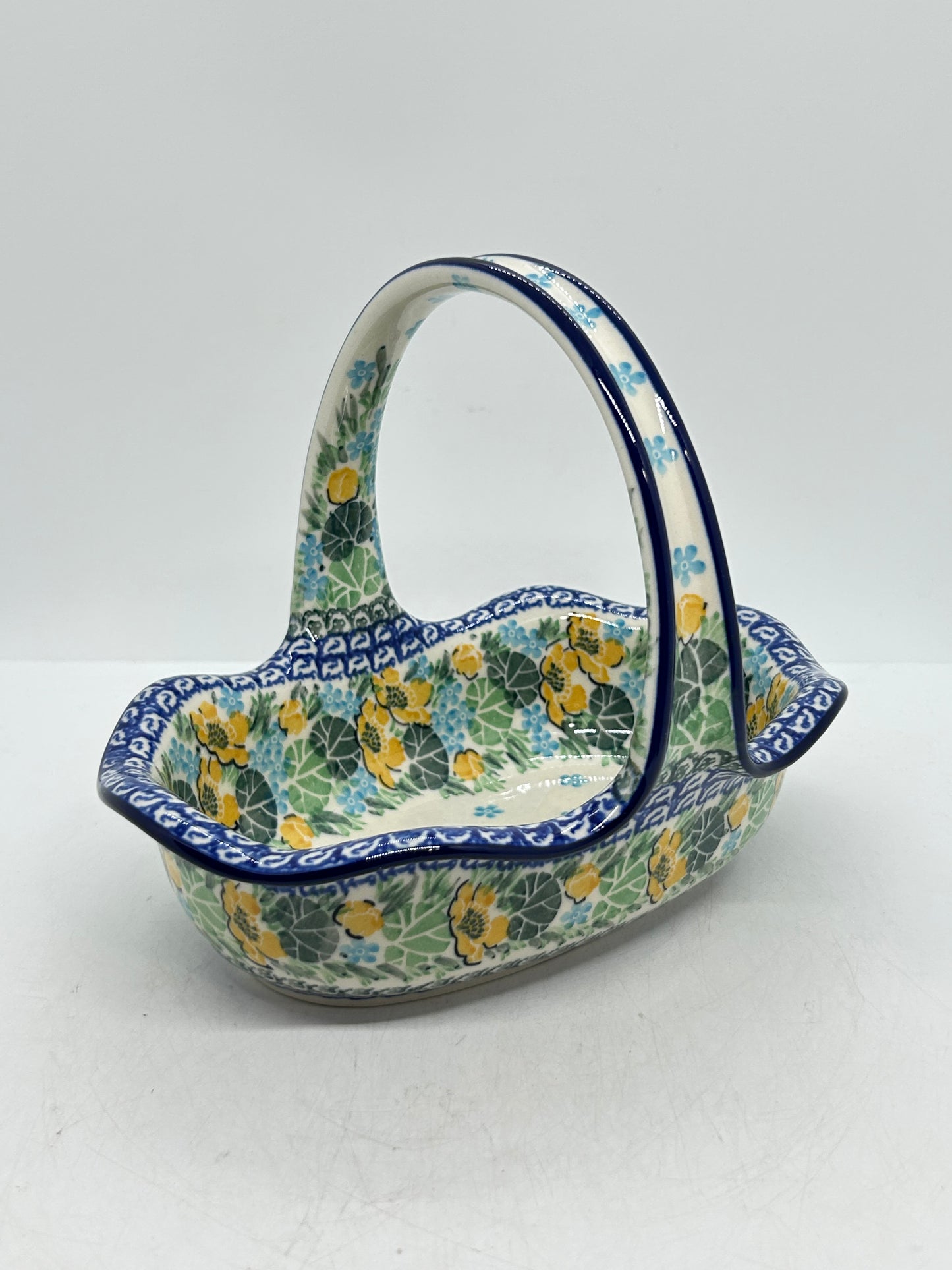 Basket with Handle ~ U5106 ~ U3!