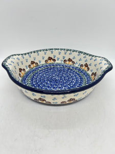 141 Baker ~ Round w/ Handles ~ 8 inch ~ 1732X - T1!