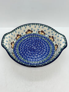 141 Baker ~ Round w/ Handles ~ 8 inch ~ 1732X - T1!