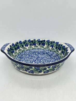 141 Baker ~ Round w/ Handles ~ 8 inch ~ 1413X ~ T3!