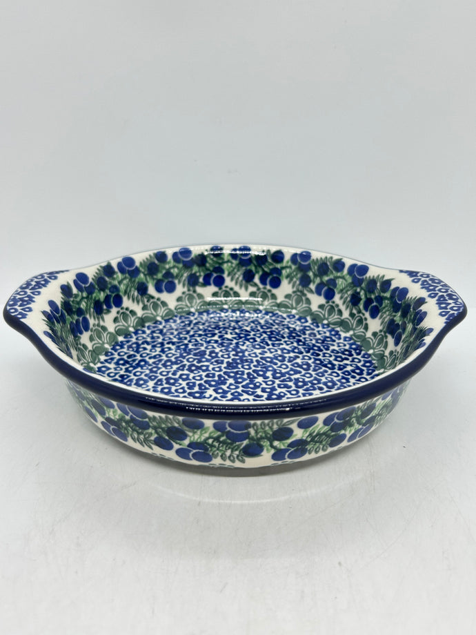141 Baker ~ Round w/ Handles ~ 8 inch ~ 1413X ~ T3!