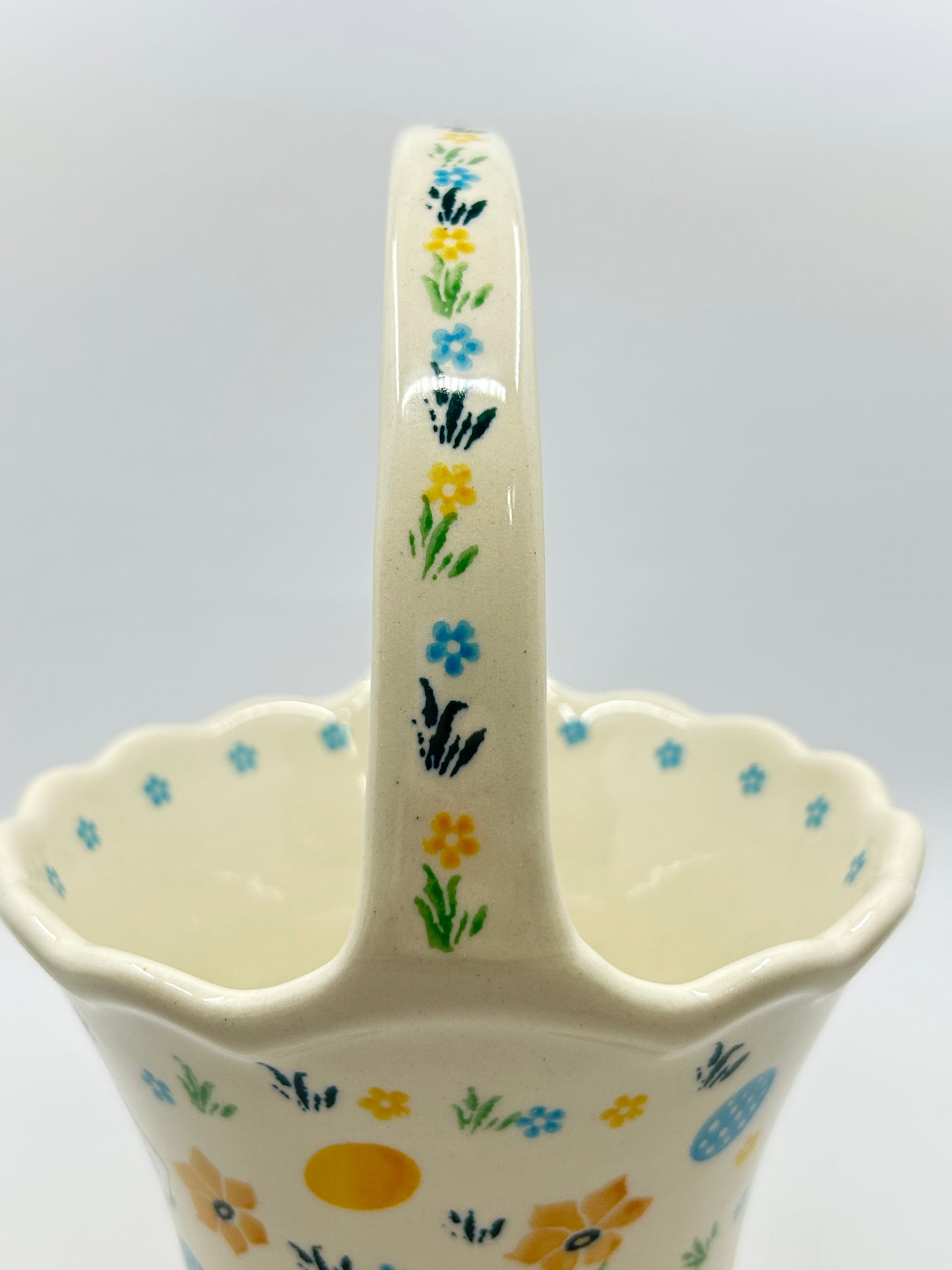 Large Basket with Handle - 3348X - T4!