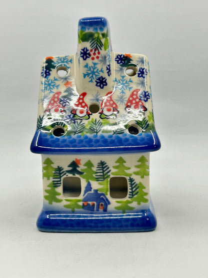 AD34 Decorative House for Votive Candle - AS6 - Art