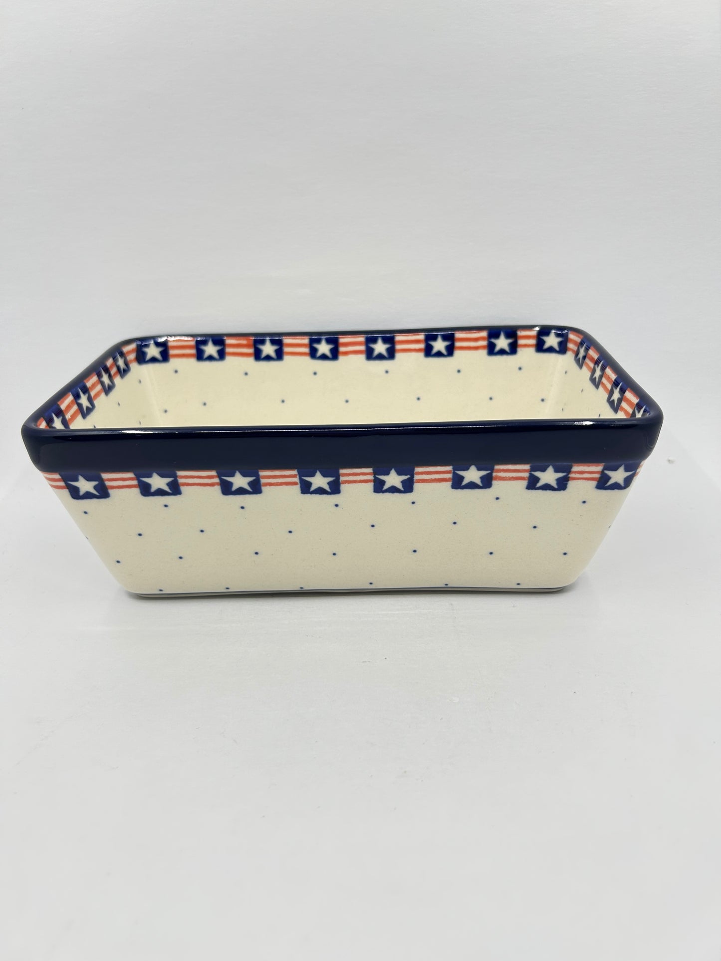 Baker ~ Loaf Pan ~  8”L x 4.5”W x 3”H - 0254X - T1!