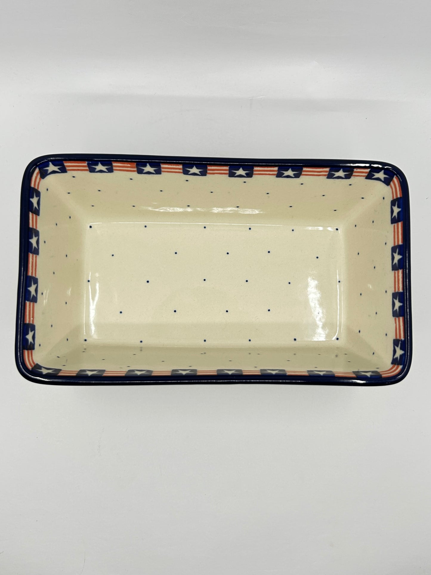 Baker ~ Loaf Pan ~  8”L x 4.5”W x 3”H - 0254X - T1!